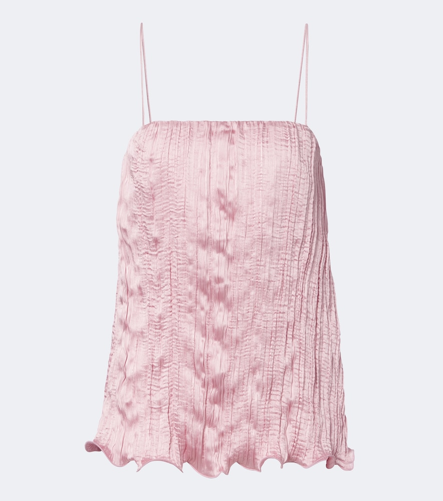 Posse Esme Satin Top In Pink