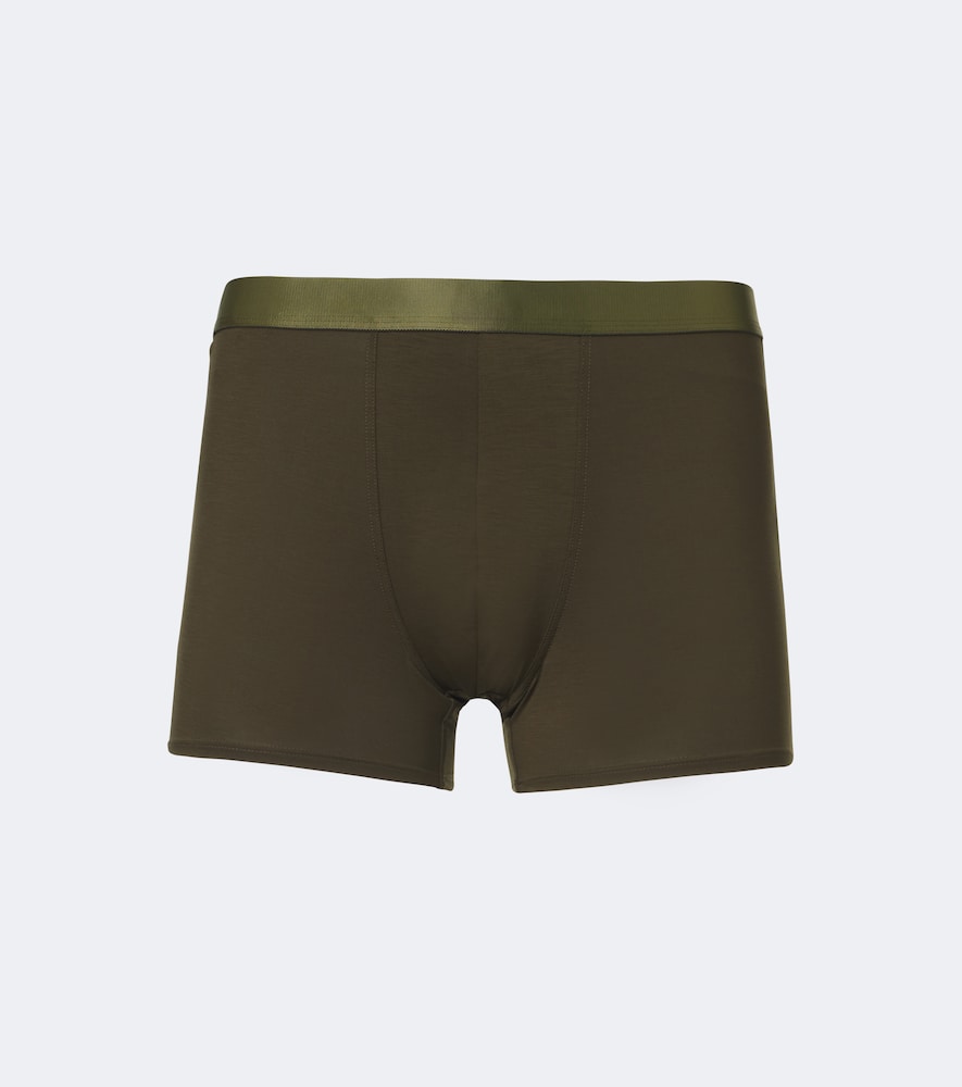 Cdlp Set Of 3 Boxer Briefs In Green