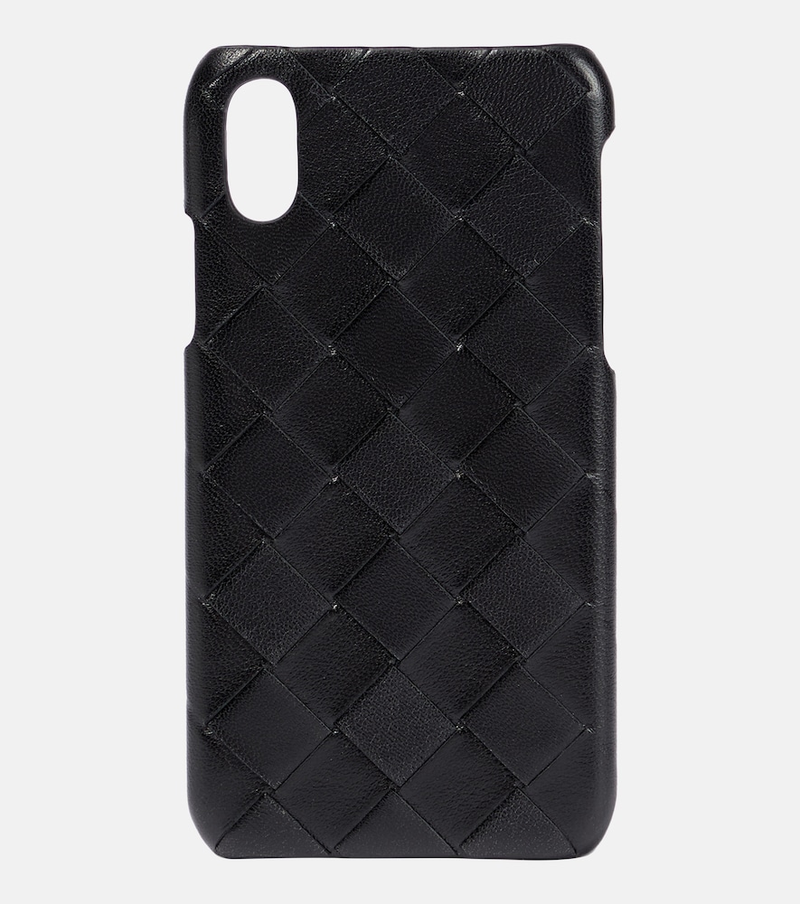 Bottega Veneta Intrecciato leather iPhone X/XS case