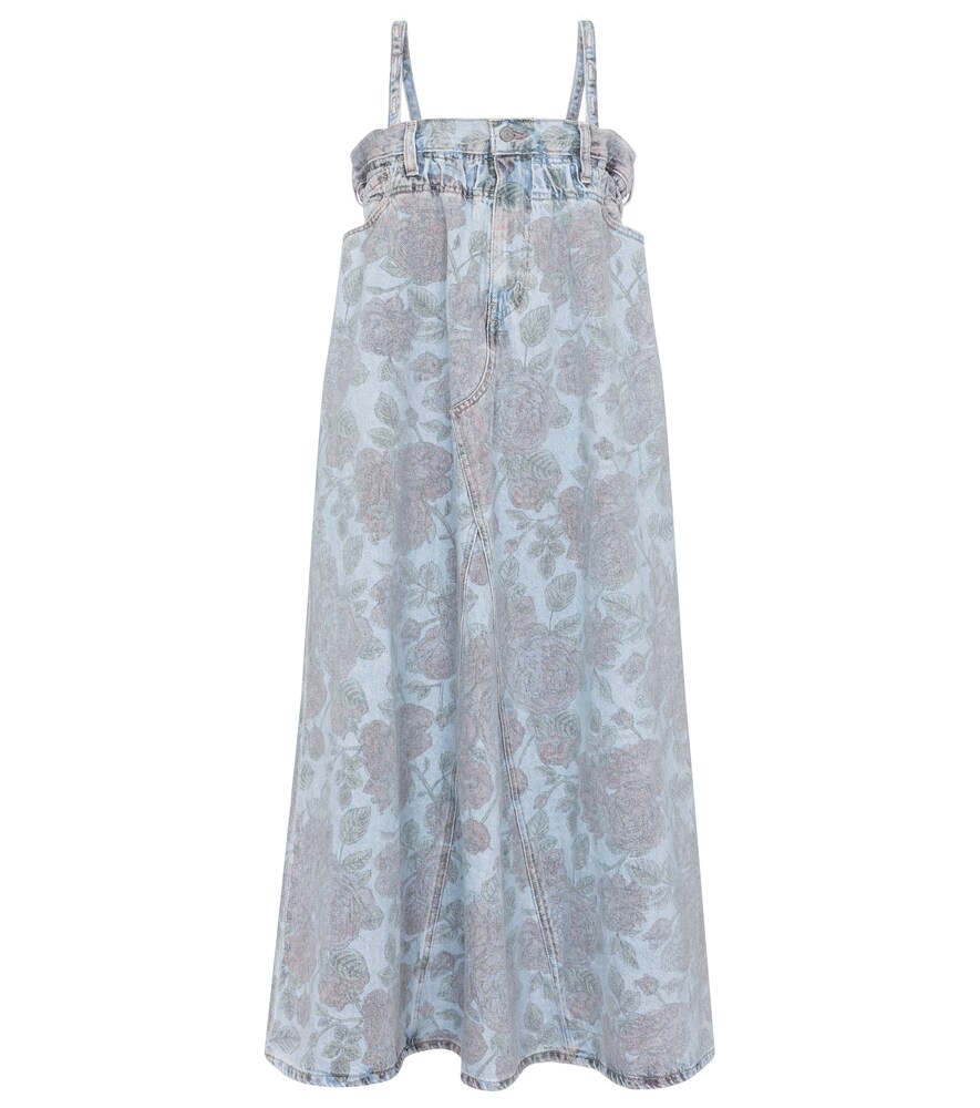 Ganni Blue Levi's Edition Denim Printed 