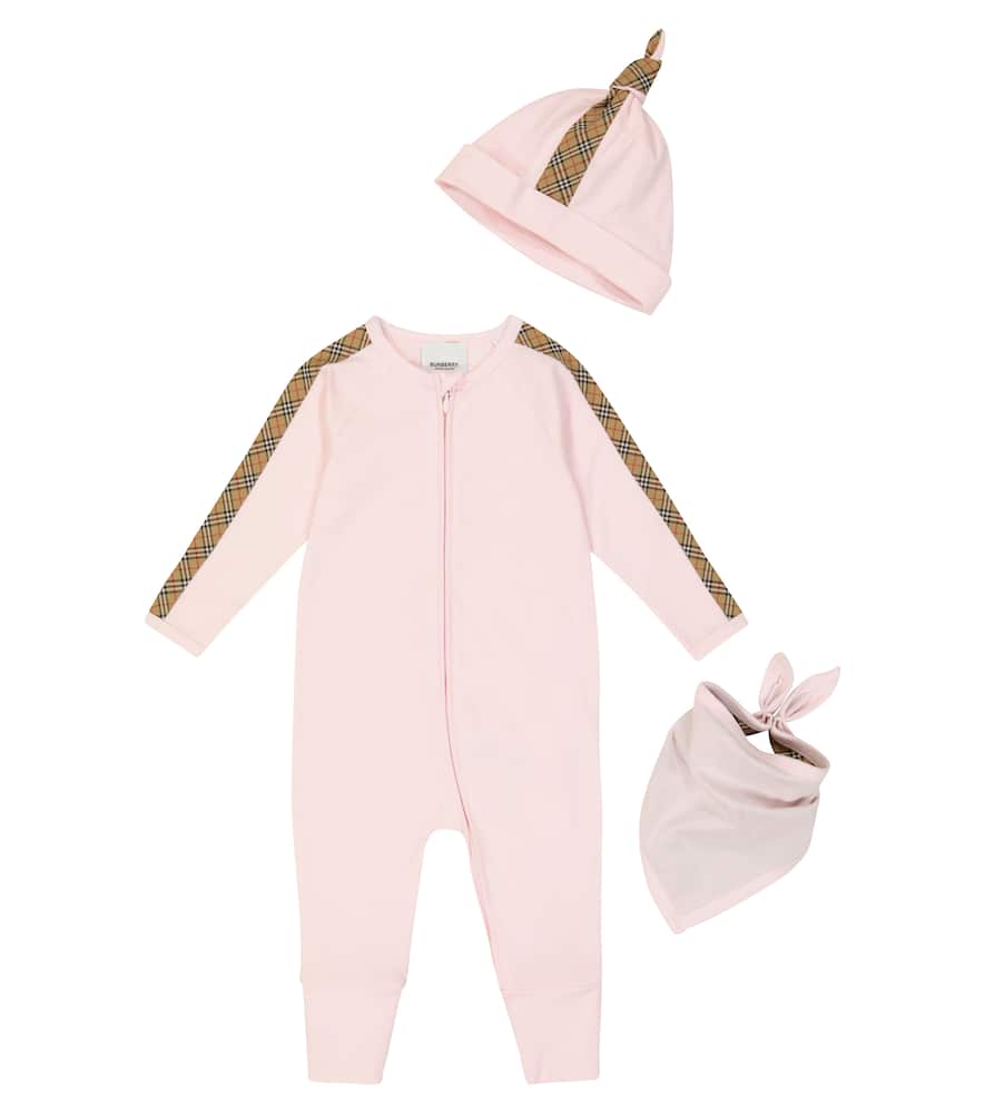 Burberry Kids Baby Burberry Check cotton-blend set
