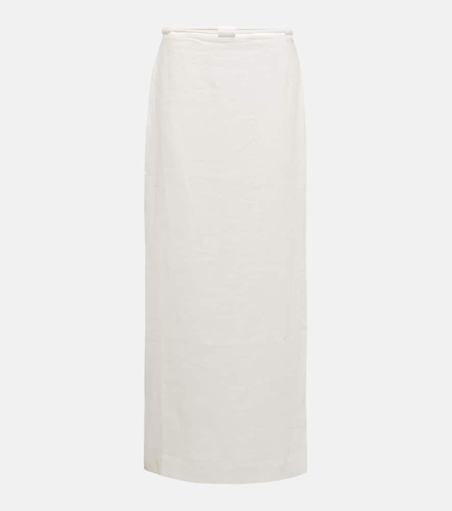 SIR Mayra linen maxi skirt