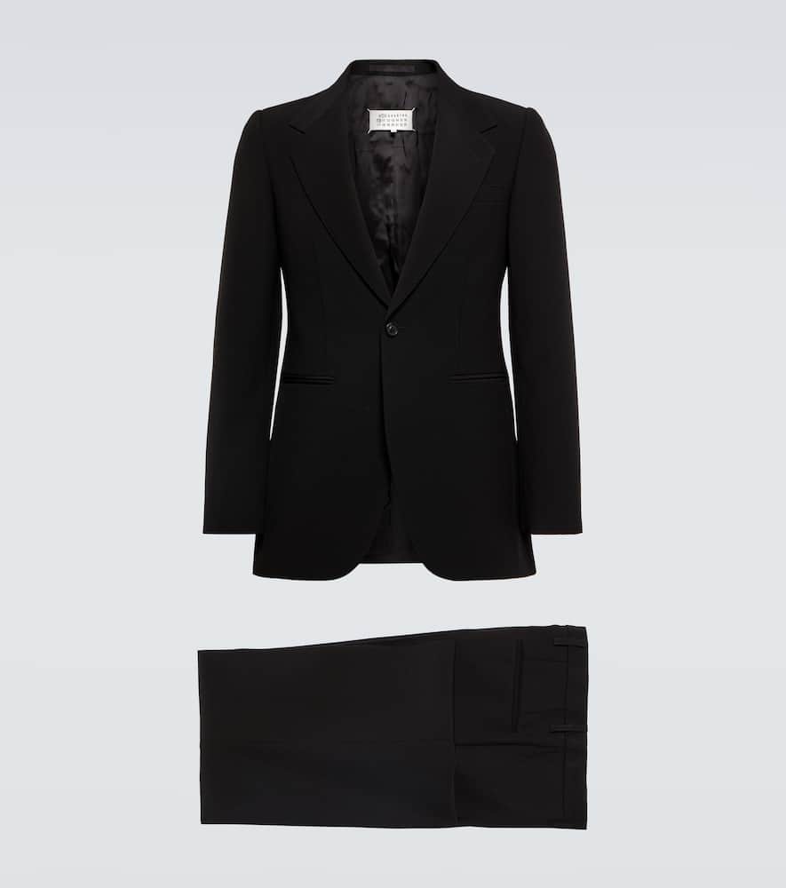 Maison Margiela Tailored Single-breasted Two Piece Suit In Black