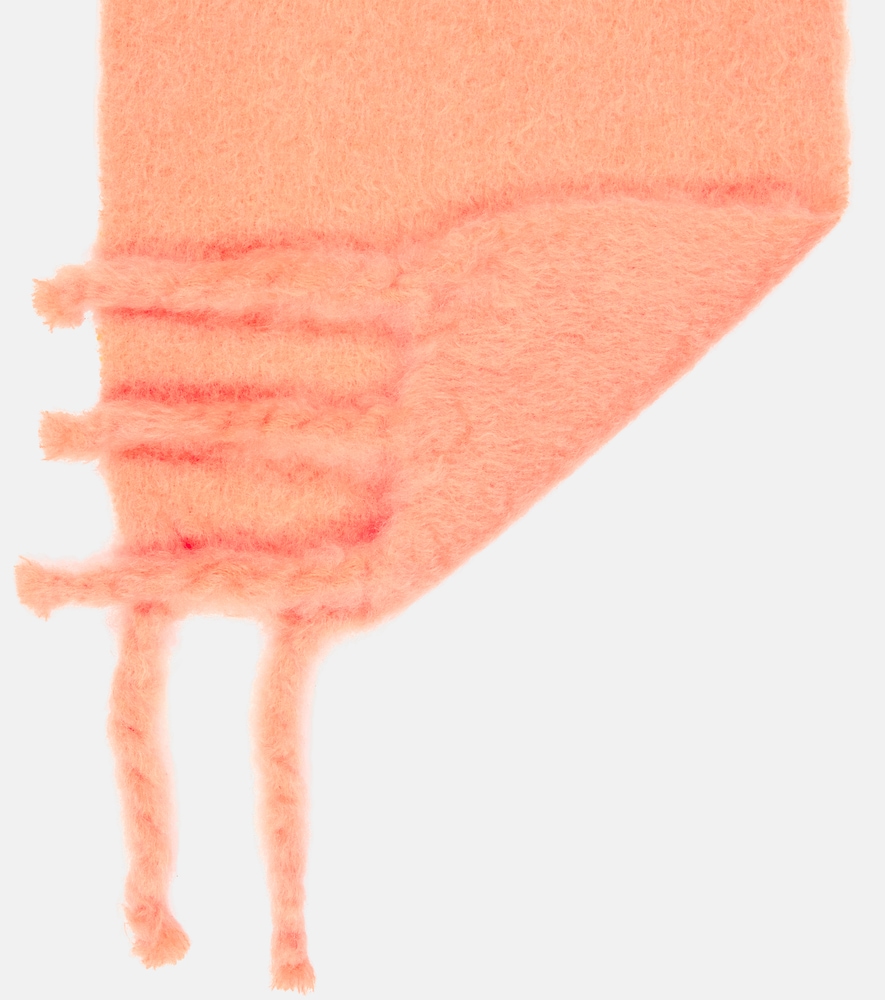  Jil Sander Jil Sander Mohair And Wool-blend Scarf 