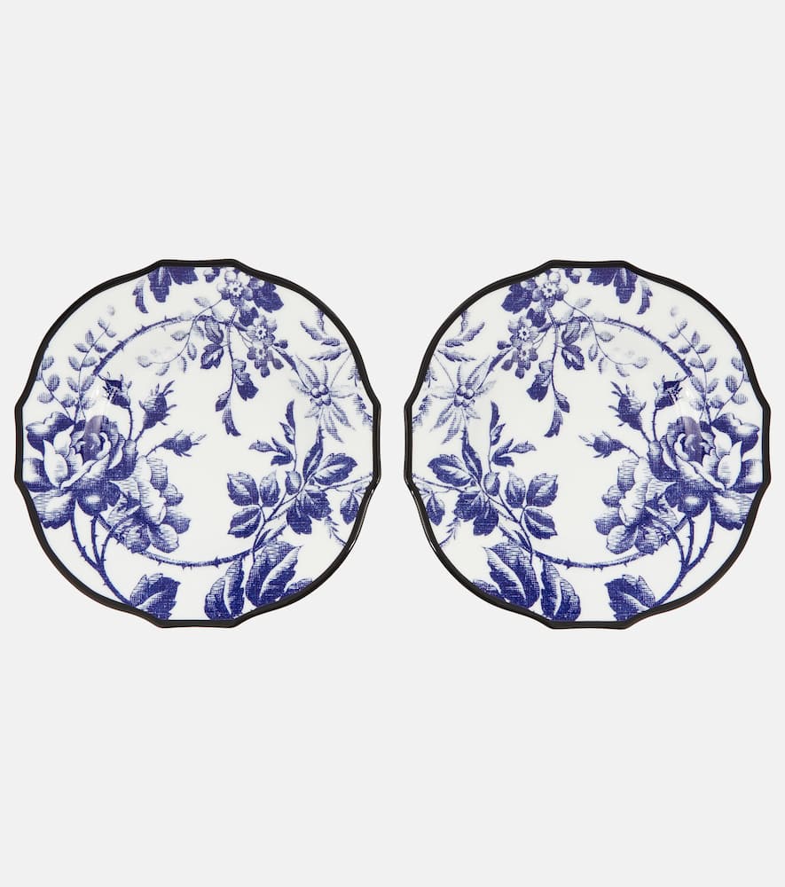 Gucci Herbarium set of two accent plates
