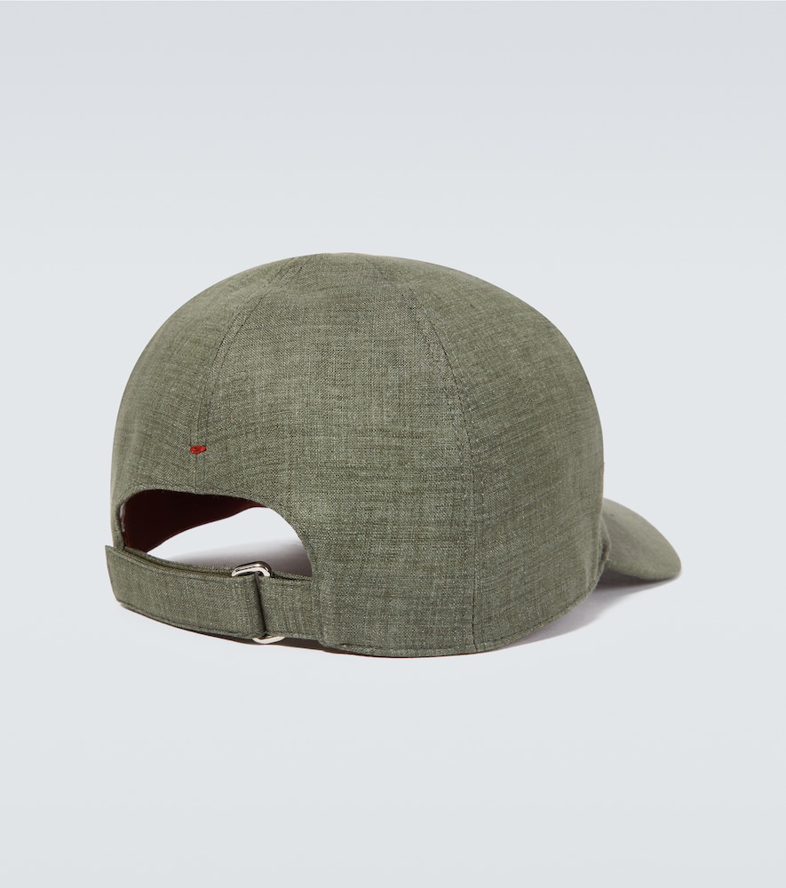  Loro Piana Loro Piana Baseballcap Aus Leinen 
