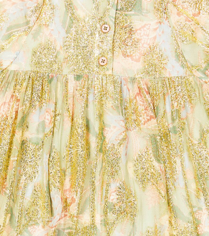 Louise Misha Olivina Floral Dress In Green