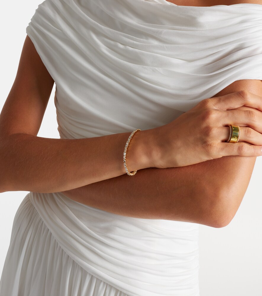  Suzanne Kalan Suzanne Kalan Armband Aus 18kt Gelbgold Mit Diamanten 