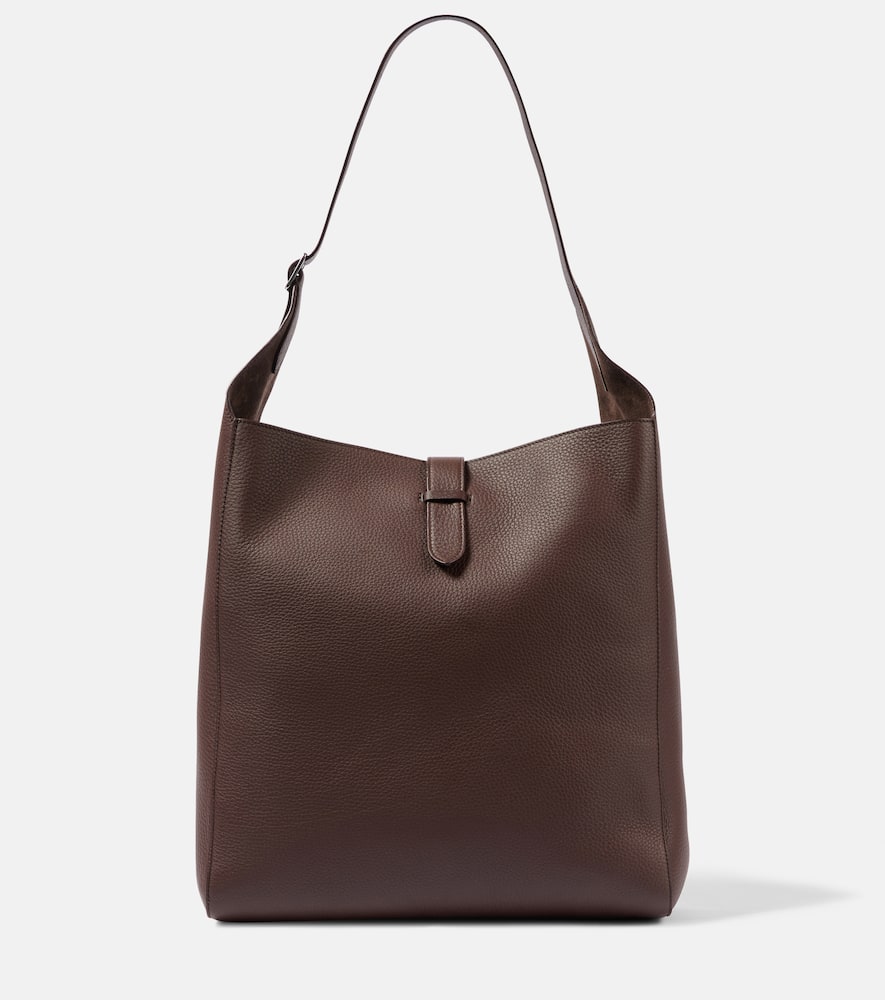 The Row Blake Leather Tote Bag In Red