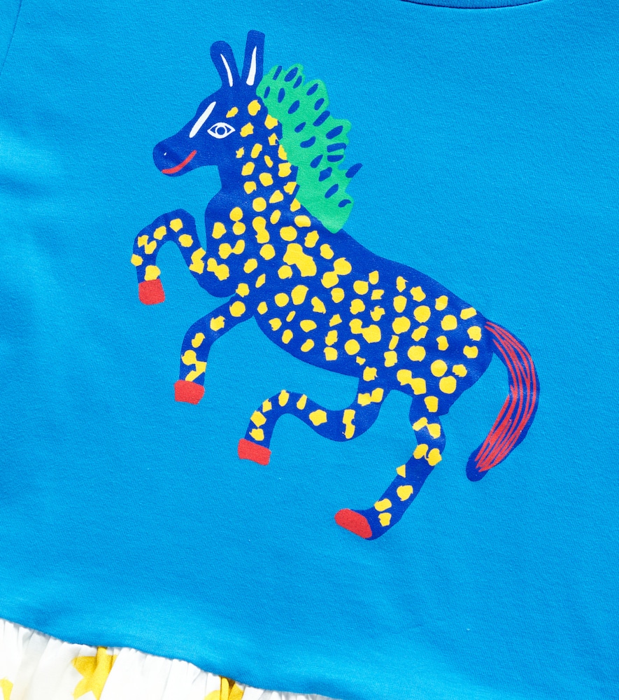 印花棉质针织T恤