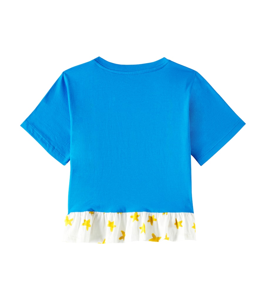 印花棉质针织T恤