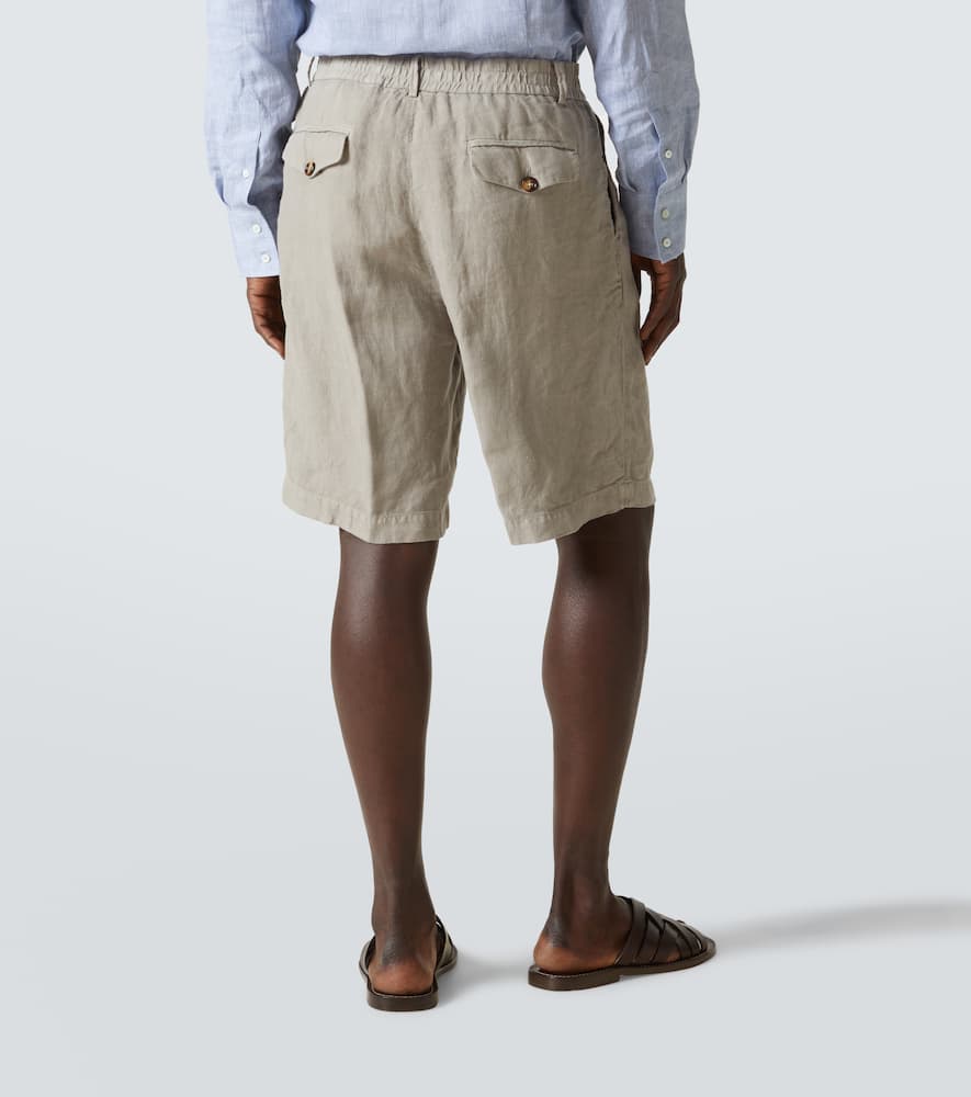 BRUNELLO CUCINELLI LINEN SHORTS