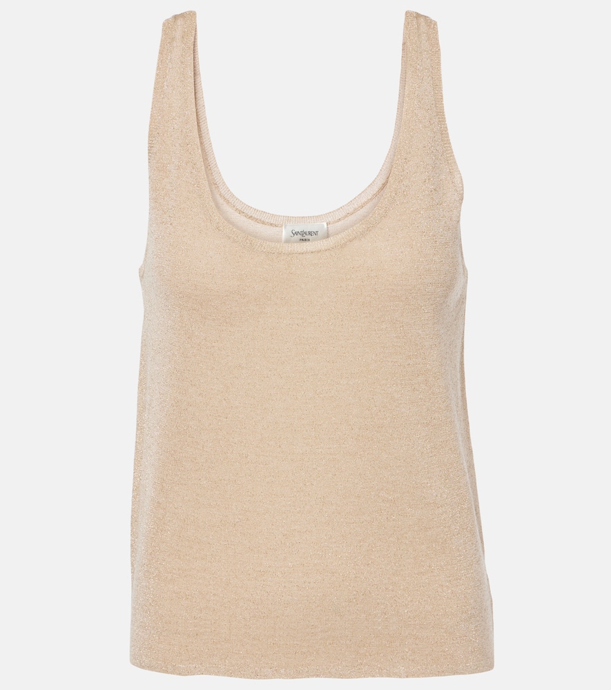 Lamé tank top