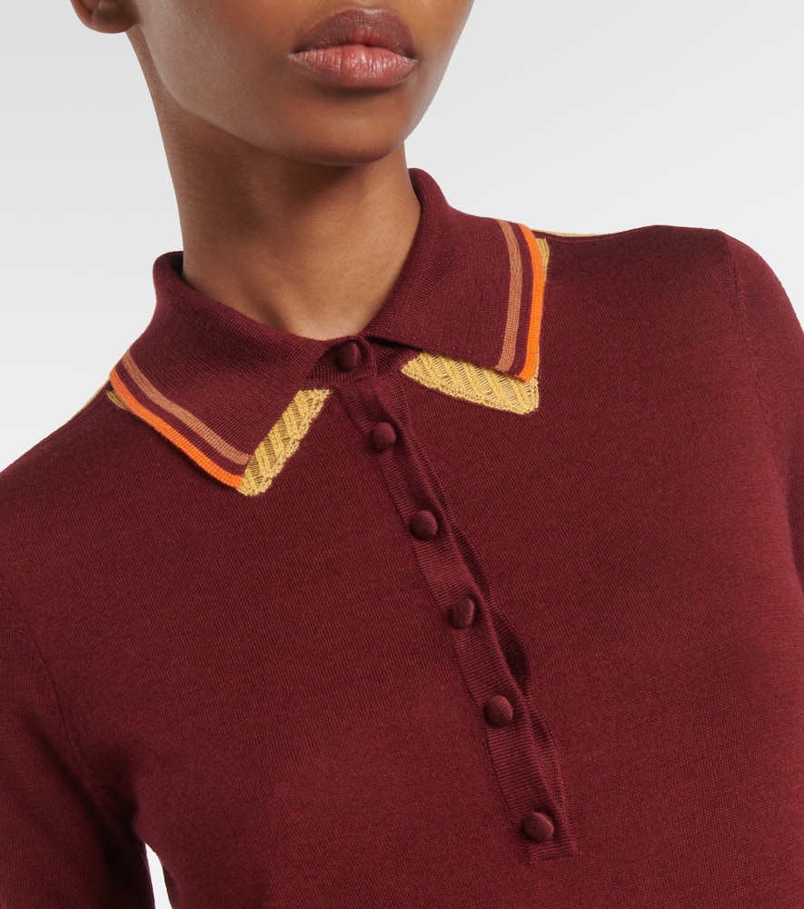 Gabriela Hearst Polopullover Wendelyn Aus Kaschmir Und Seide