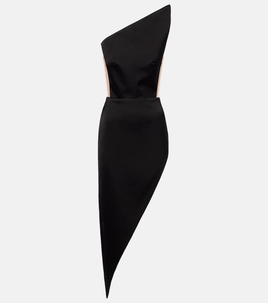 Asymmetric minidress