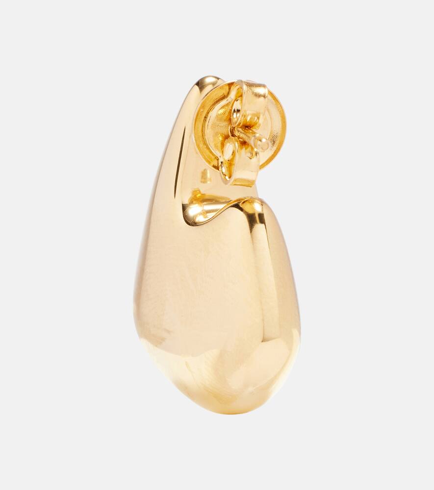 Bottega Veneta Drop Small Gold-plated Earrings In Gold