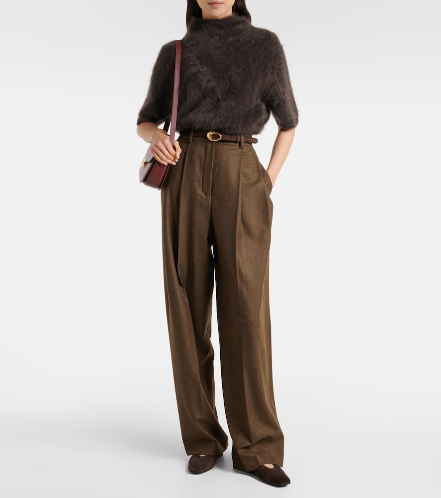 Lisa Yang Madele Cashmere Sweater In Brown