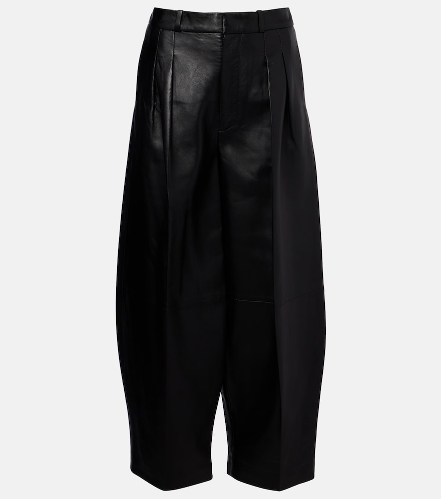 Altuzarra Pantalon barrel Dash en cuir 1256 €