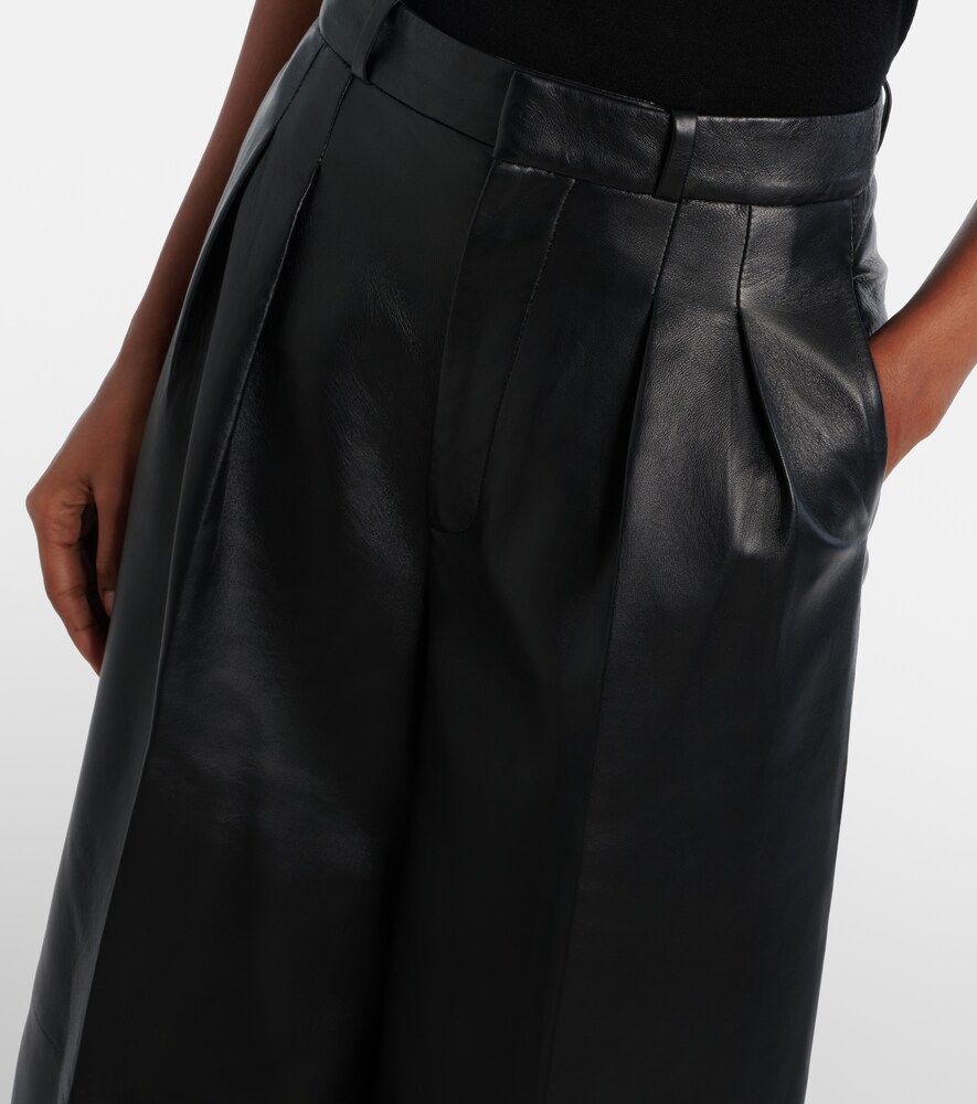 Altuzarra Altuzarra Dash Leather Barrel-leg Pants 