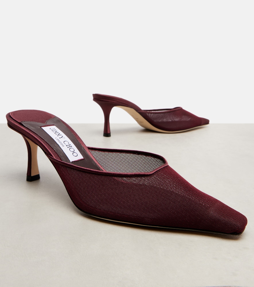  Jimmy Choo Jimmy Choo Vivi 65 Mesh Mules 