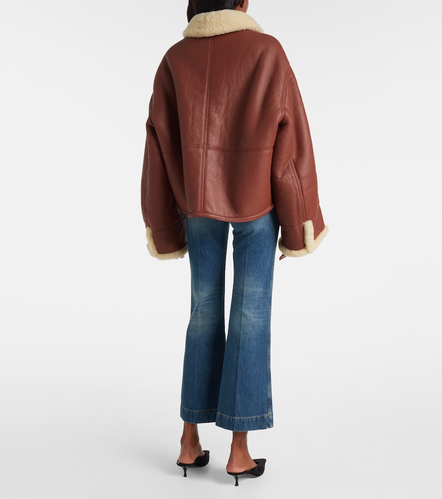  Victoria Beckham Victoria Beckham Shearling Jacket 