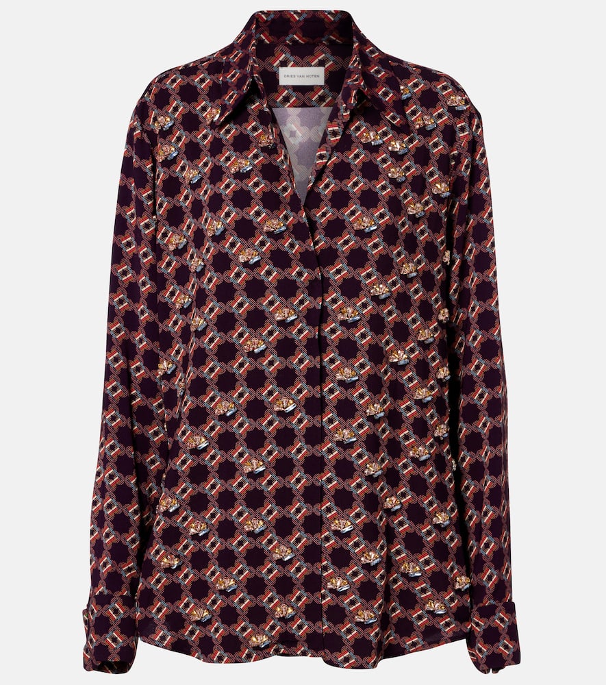 Dries Van Noten Bedrucktes Hemd In Multi