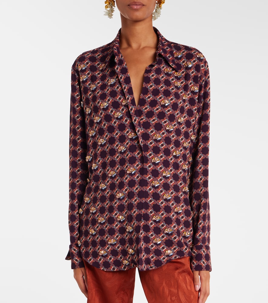 Dries Van Noten Bedrucktes Hemd In Multi