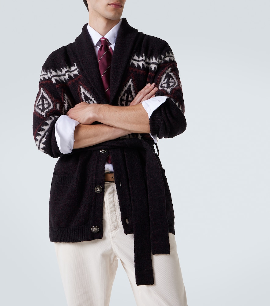  Brunello Cucinelli Brunello Cucinelli Cardigan Aus Wolle, Seide Und Kaschmir 