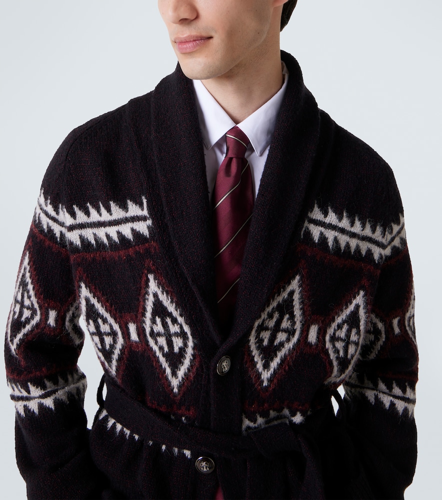  Brunello Cucinelli Brunello Cucinelli Cardigan Aus Wolle, Seide Und Kaschmir 