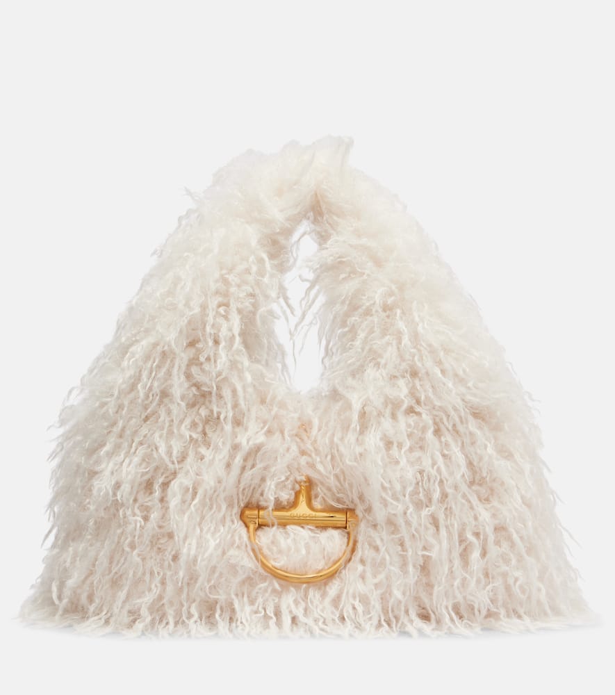 Gucci Softbit Maxi Tote Bag In White