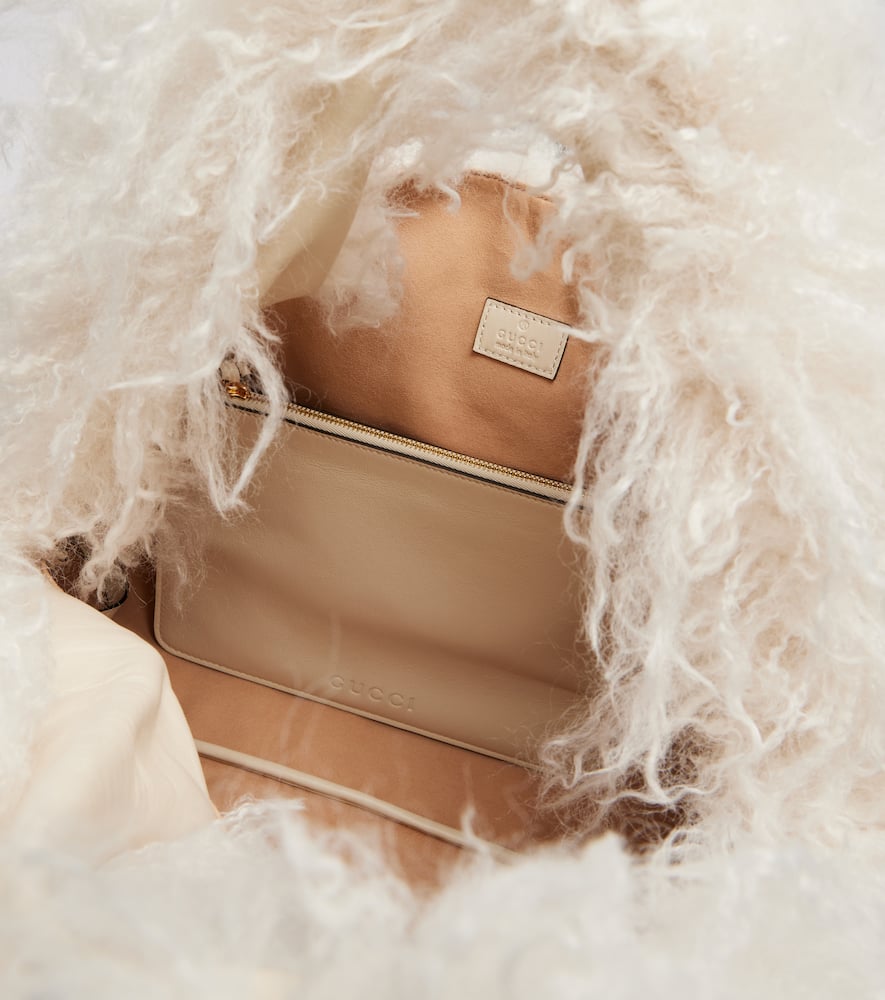 Gucci Softbit Maxi Tote Bag In White