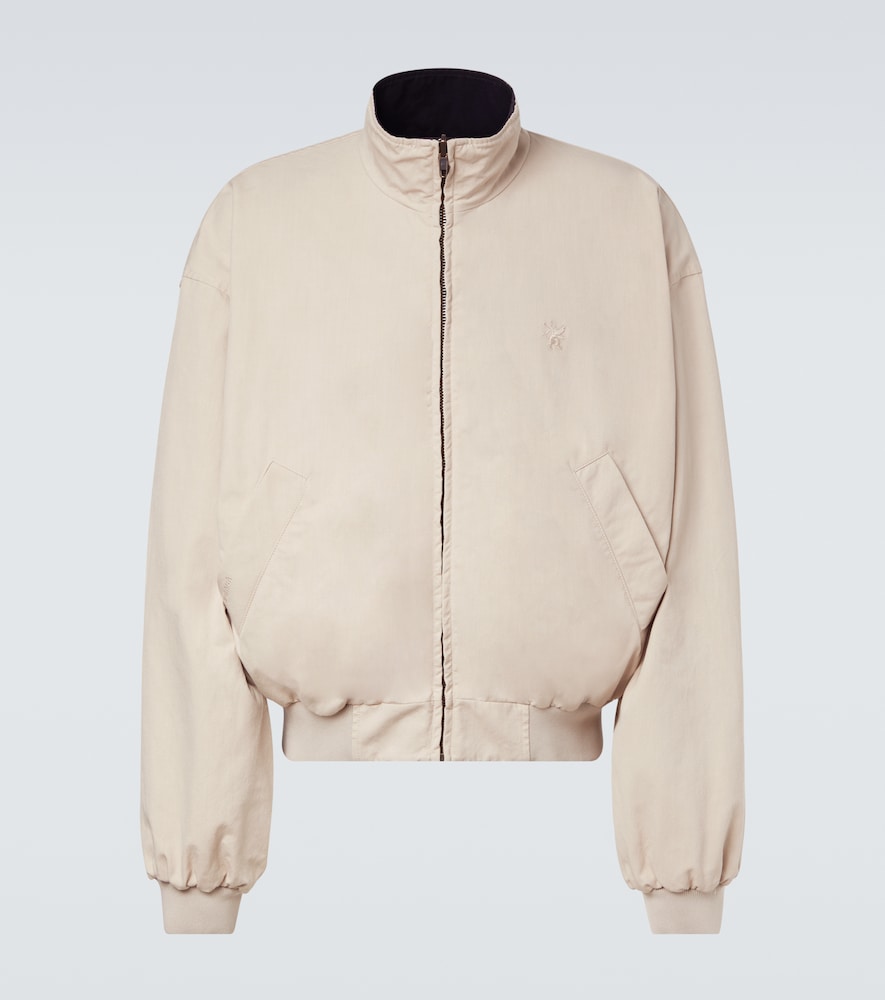 Balenciaga Reversible cotton-blend blouson jacket