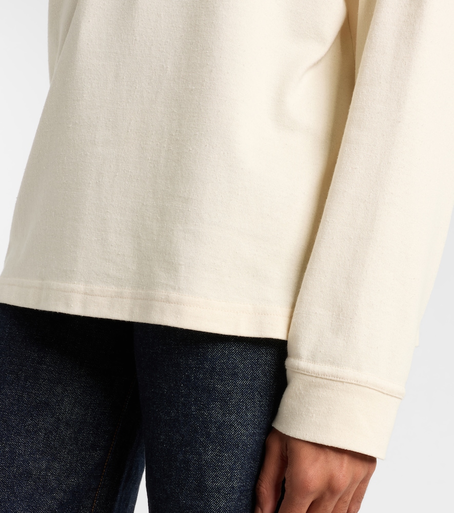  Khaite Khaite Polopullover Faithful Aus Seiden-jersey 