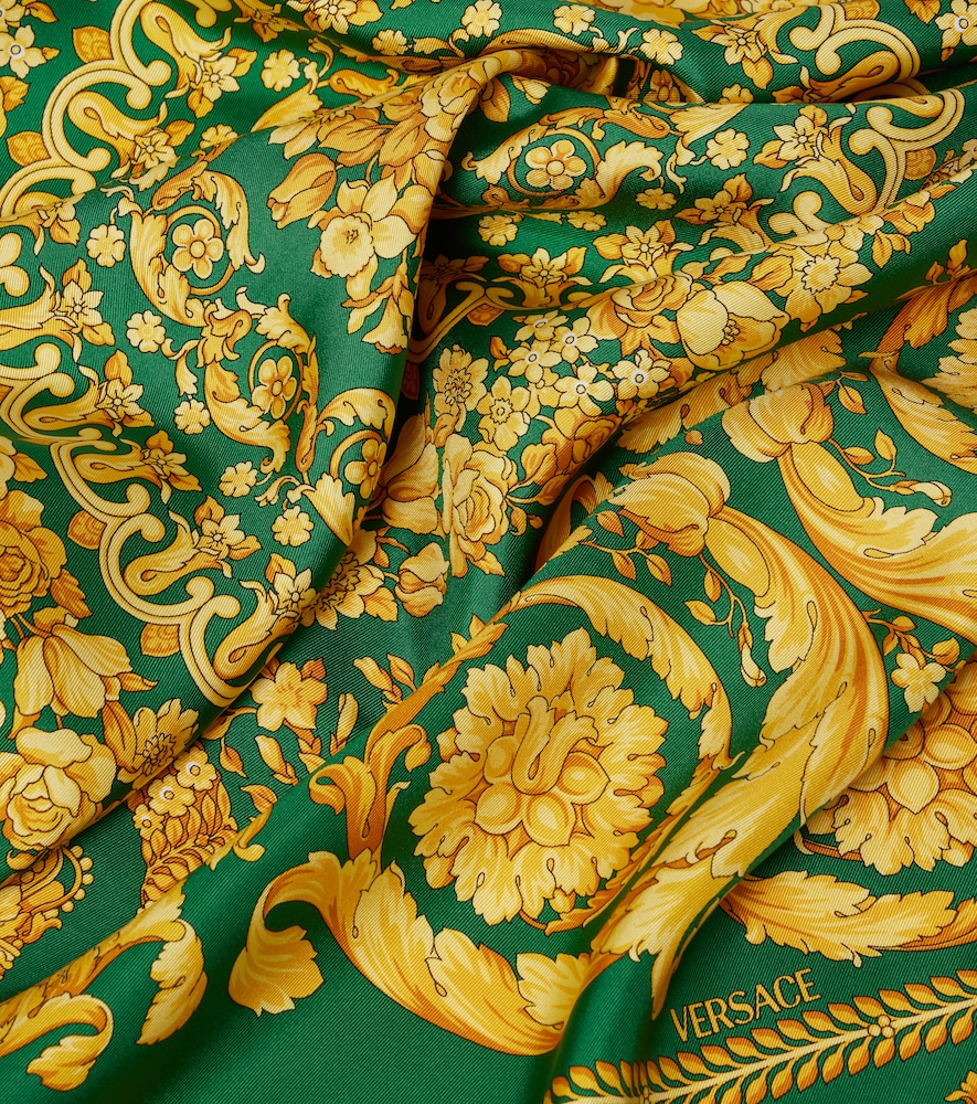  Versace Versace Barocco Silk Twill Scarf 