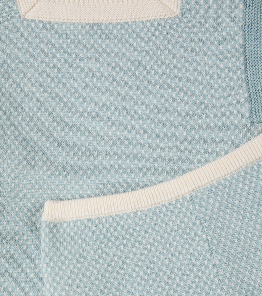  Bonpoint Bonpoint Baby Wool And Cotton Top And Pants 