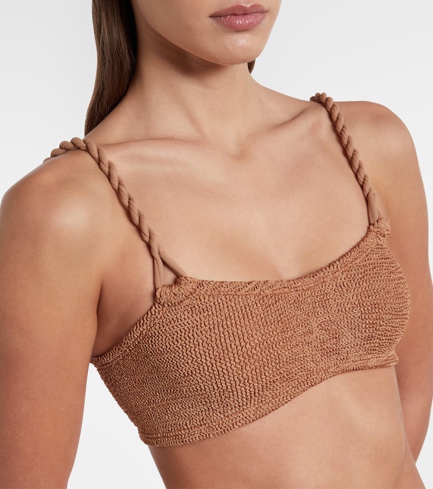 Hunza G Phoebe Bikini In Animal Print