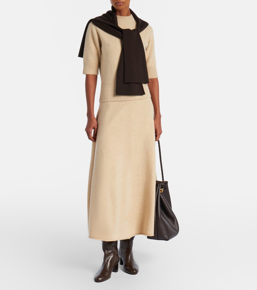 Extreme Cashmere N°374 Lauren cashmere-blend top