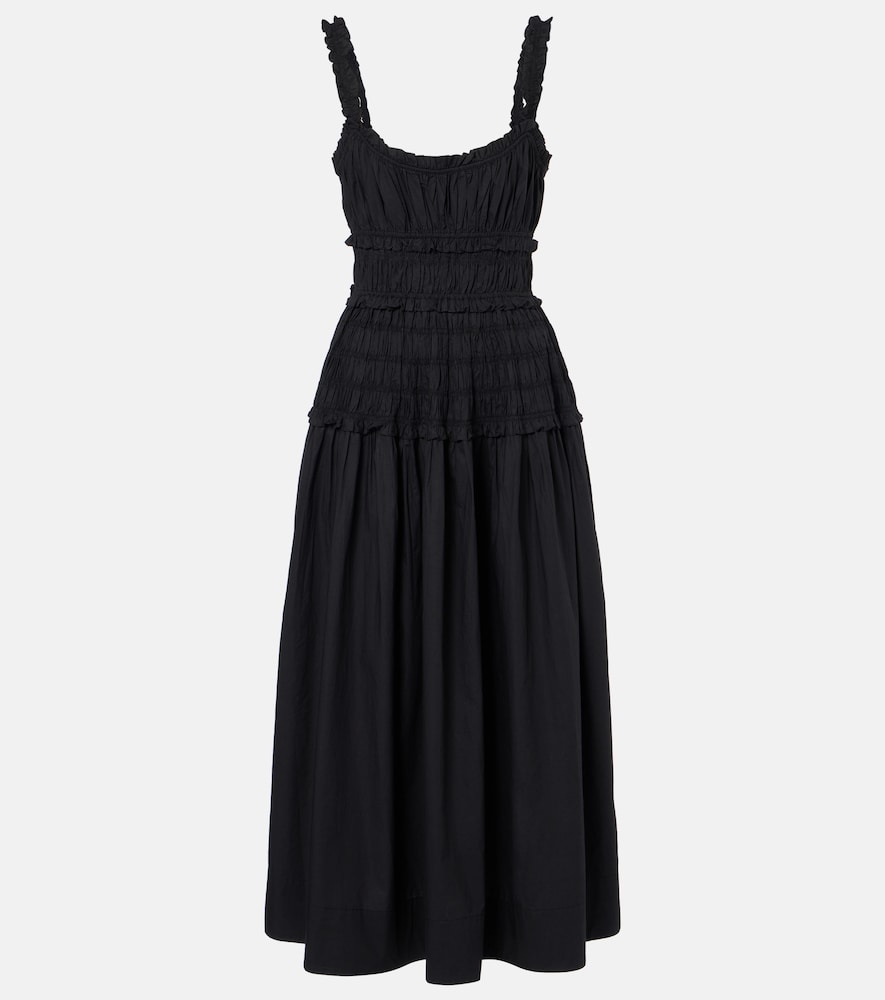 Doen Dôen Marianne cotton poplin midi dress