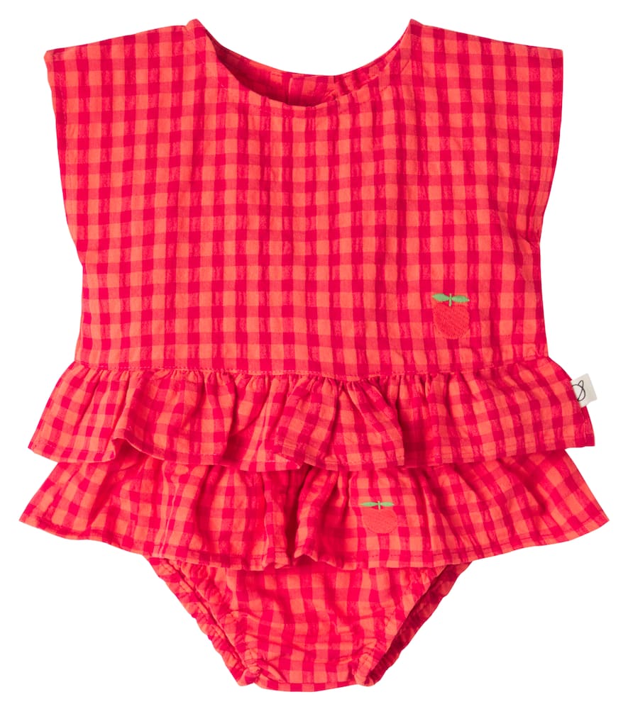 Baby Set aus Top Lua und Höschen Coral