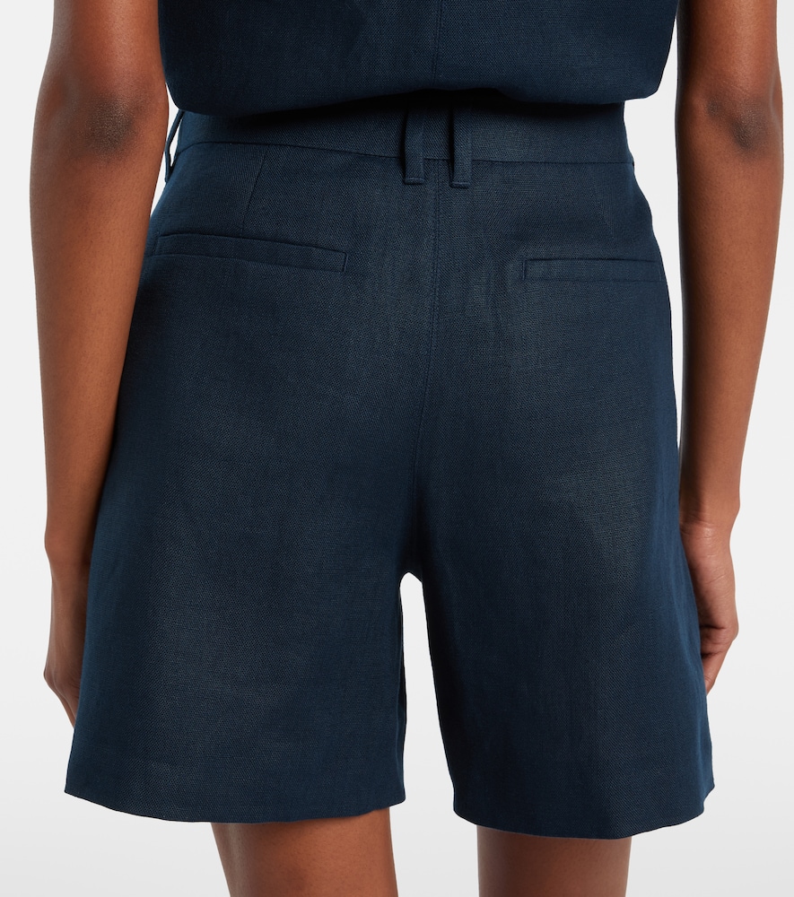  's Max Mara 's Max Mara Party Linen Shorts 