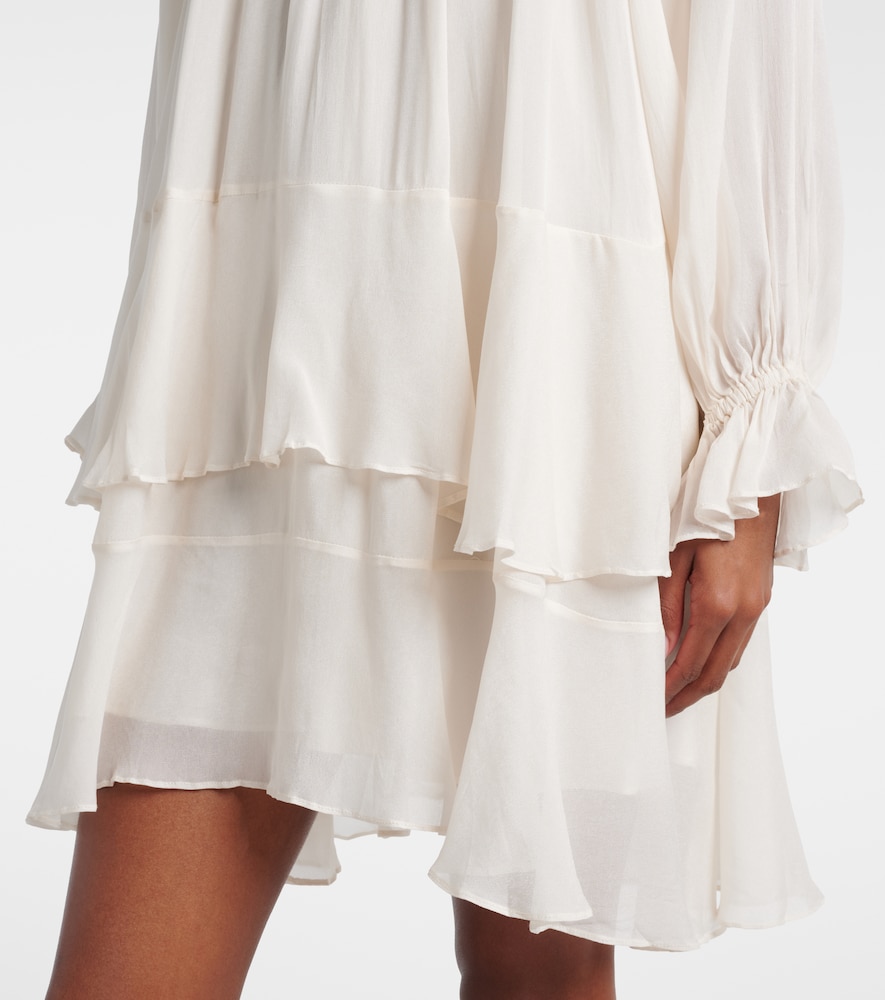  Poupette St Barth Poupette St Barth Minikleid Dina Aus Chiffon 