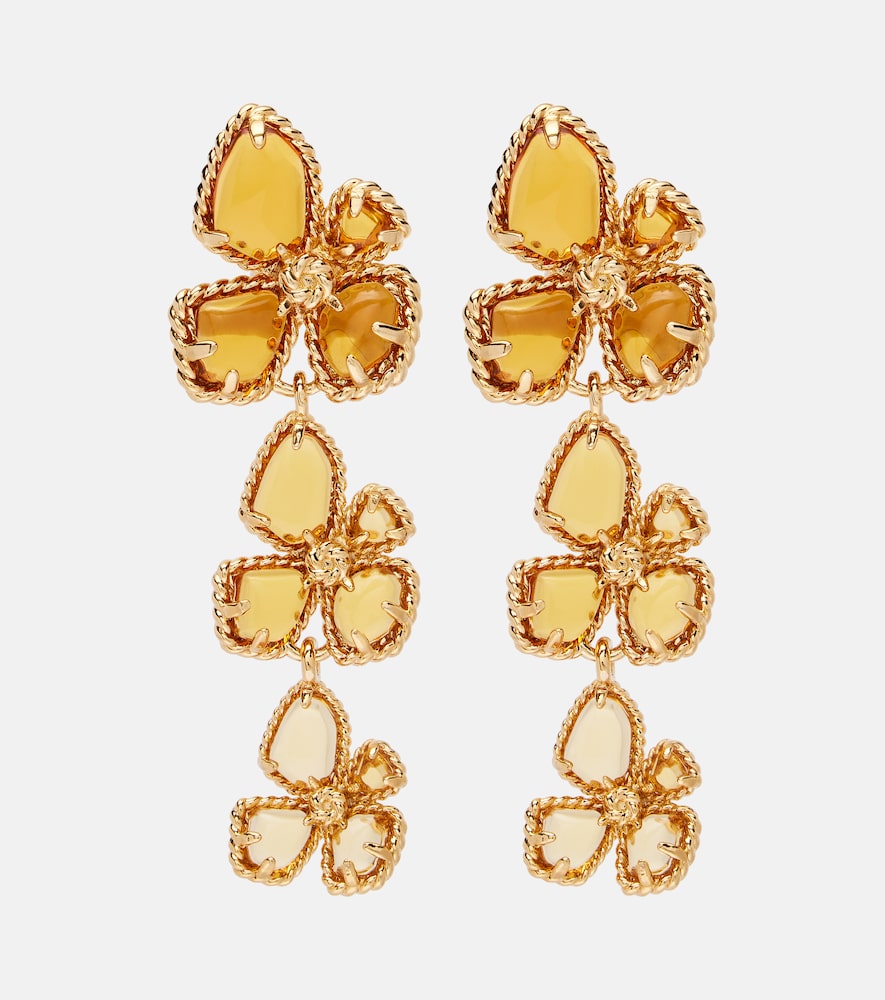 Zimmermann Zimmermann Bloom Large embellished drop earrings　Zimmermann Bloom ラージ装飾ドロップ イヤリング