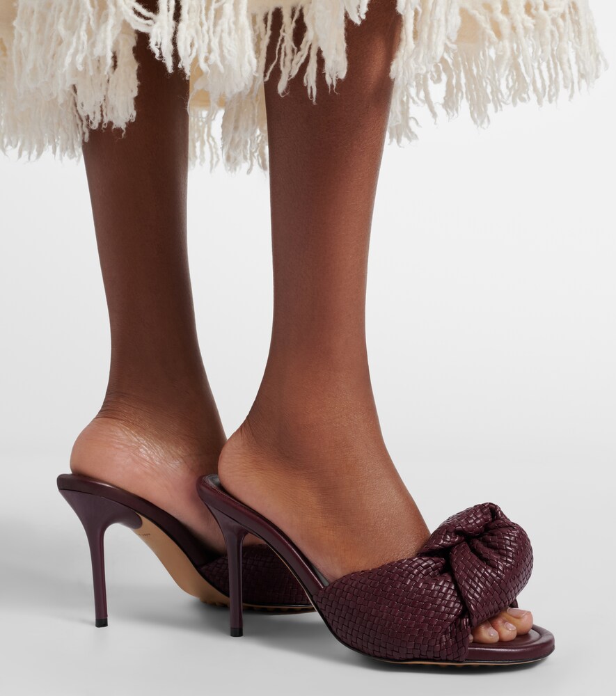 Bottega Veneta Cherry Intreccio leather sandals