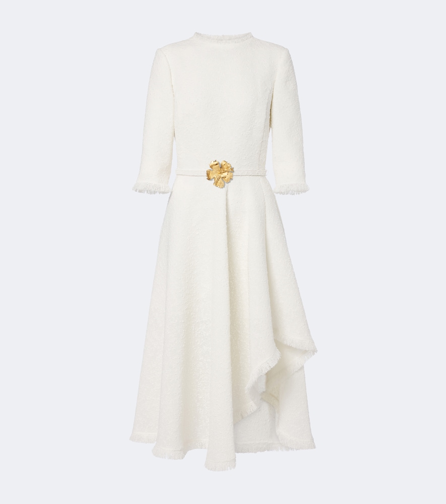 Midikleid aus Bouclé