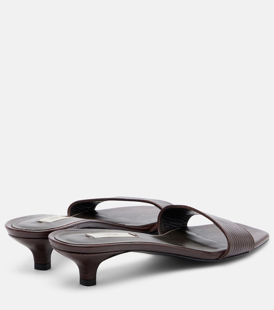  Toteme Toteme Embossed Leather Mules 