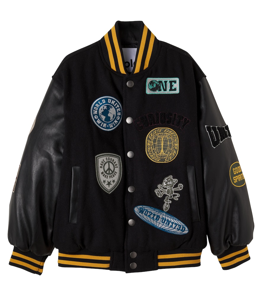 Giacca varsity Hani in misto lana