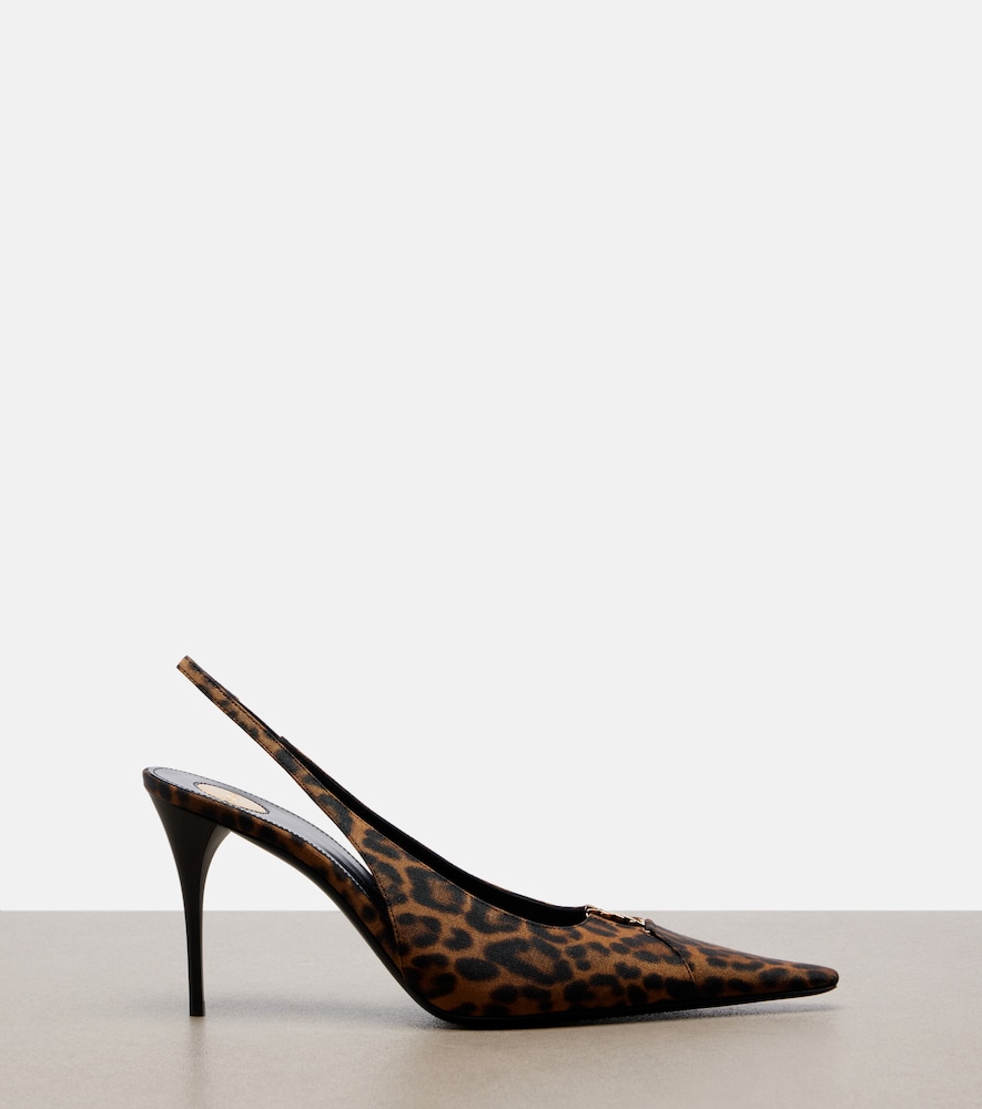  Saint Laurent Saint Laurent Babylone Breteuil Slingback Pumps 