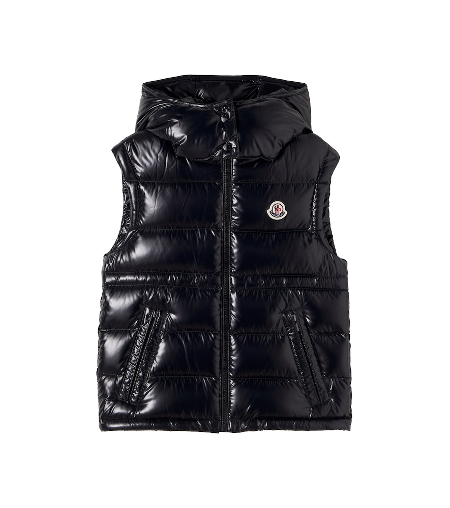 Moncler Enfant Black Ania Quilted Down Vest Y Size 12 - Mytheresa