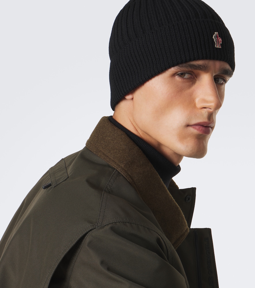 Grenoble Ribbed-Knit Virgin Wool Beanie