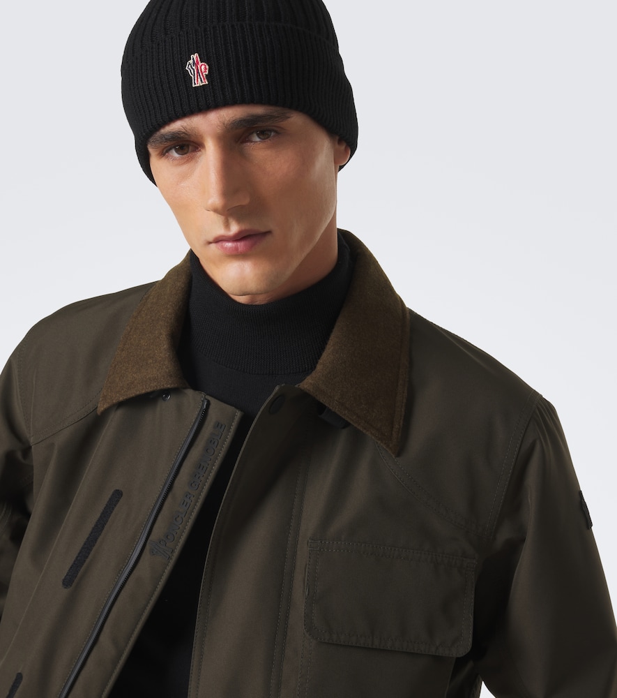 Grenoble Ribbed-Knit Virgin Wool Beanie